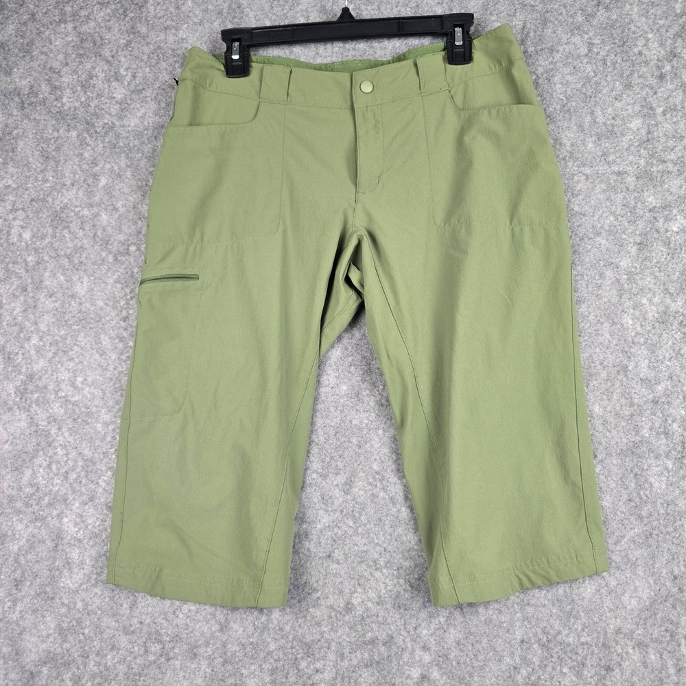 Eastern Mountain Sports Capris‎ Womens 10 Green Regular Hiking Style S16W0059